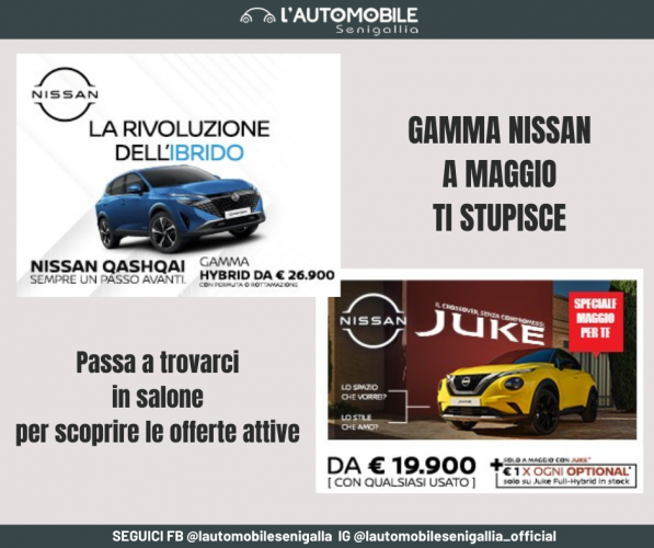 GIUGNO CON NISSAN